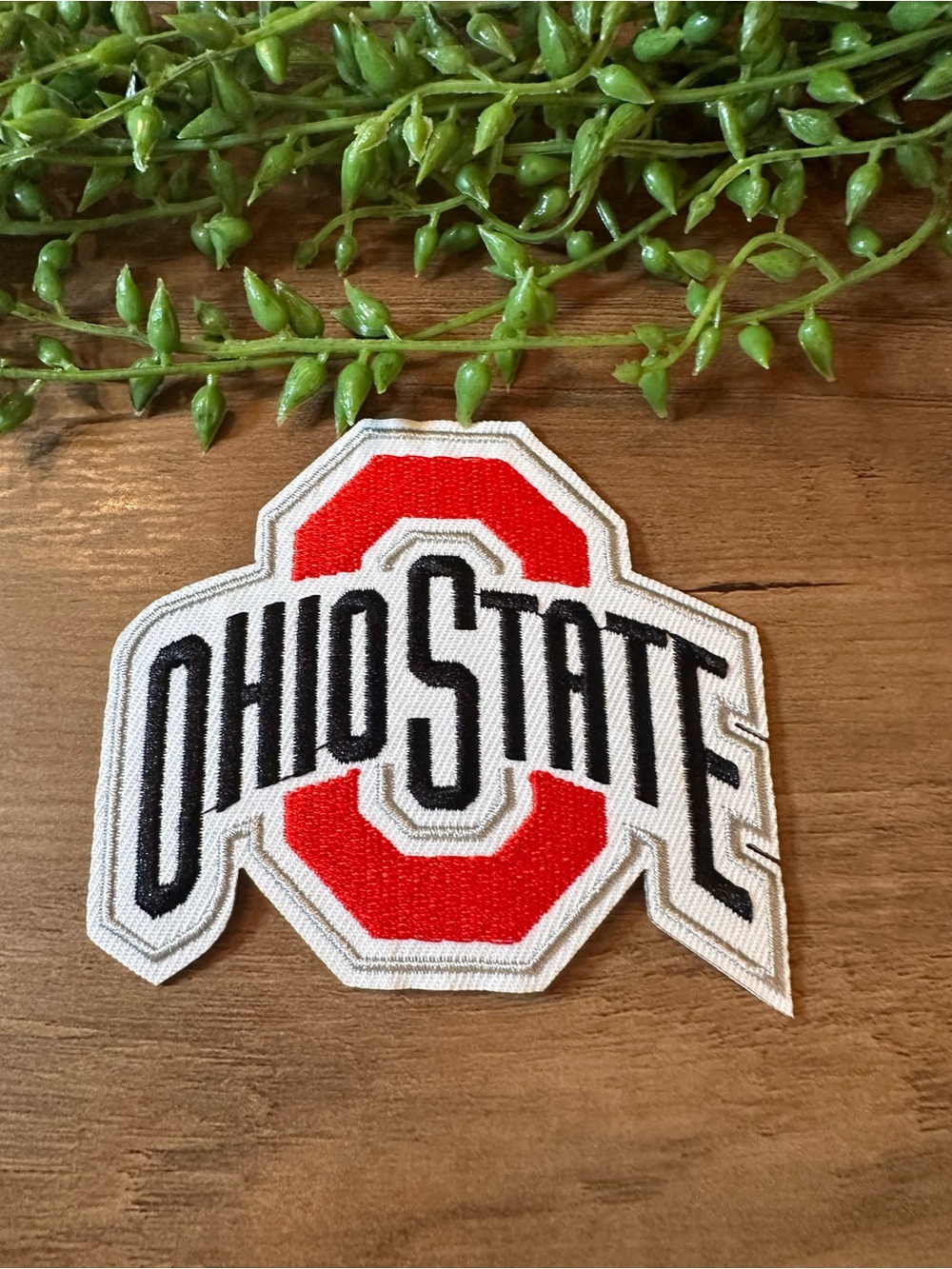 New THE Ohio State University Buckeyes Iron Sew On Embroidered Patch 3.5"